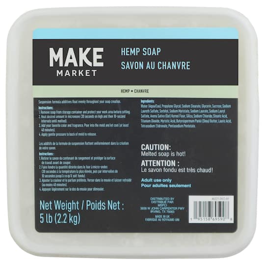 Hemp Soap Base, 5lb. by Make Market&#xAE;